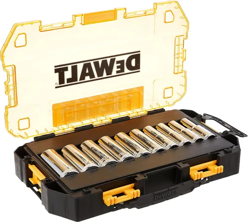 Miniatura 3 de DEWALT DWMT73814, Juego de llaves SAE, caja resistente (10 unidades), 1/2 pulgada