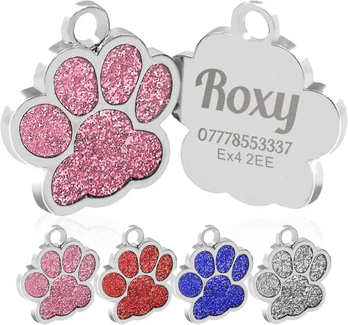 Miniatura 4 de Etiquetas para perros personalizadas para mascotas, etiqueta para perro, etiquetas para gato, etiquetas de nombre de perro personalizadas, etiquetas