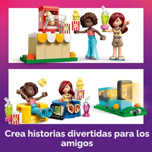 Miniatura 4 de LEGO Friends Noche de Película de Amistad Juego de Construcción de Roles - Juego de Construcción Interactivo para Niñas y Niños, Edades 6+ - Incluye