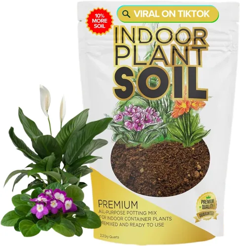 Miniatura 12 de Bird of Paradise - Mezcla profesional para macetas de 2.2 cuartos de galón, lista para usar, tierra de interior premium para plantas de aves