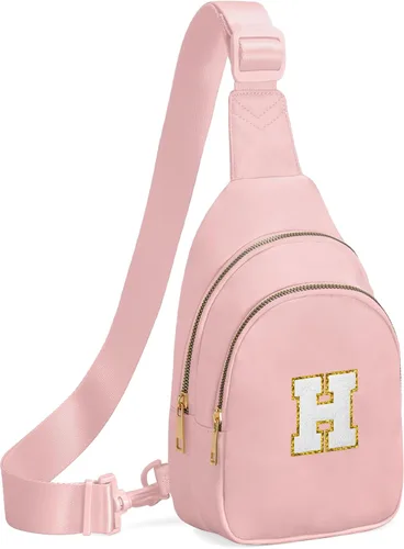 Miniatura 83 de Regalos de cumpleaños Viverte para niñas de 7, 8, 9, 10, 11, 12, 13 años, pequeño bolso cruzado de hombro con inicial, bolso cruzado de hombro