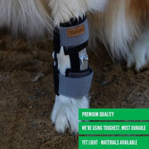 Miniatura 4 de Muñequera para perro, soporte de pierna delantera de grado veterinario para laxitud carpiana, lesiones, artritis y recuperación poscirugía - (XS)