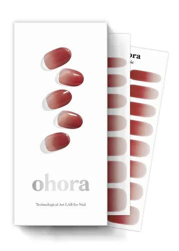 Miniatura 20 de ohora Tiras de uñas de gel semicuradas (N Snatched), azul, estampadas, funcionan con cualquier lámpara UV/LED, calidad de salón, larga duración, N