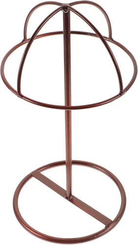 Beavorty Soporte de escritorio, 1 unidad, estante de exhibición de sombreros de hierro resistente para uso minorista, soporte de exhibición de