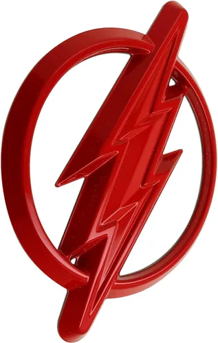 Miniatura 7 de Fan Emblems The Flash 3D Car Badge - Logotipo clásico (cromo)