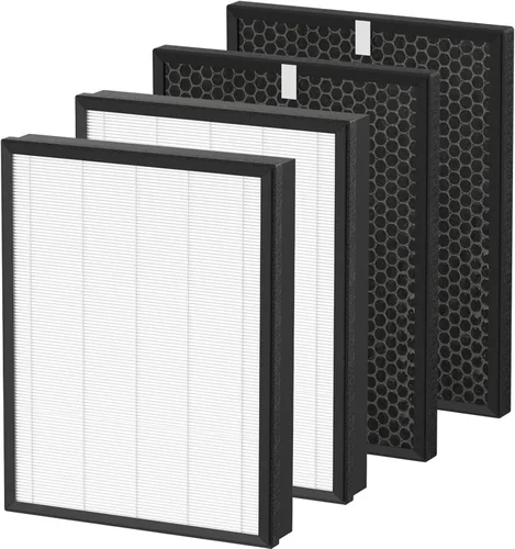 AP-B102 - Juego de filtros de repuesto True HEPA compatibles con Alexapure Breeze AP-B102 y 3049 purificador de filtro de aire, filtro de aire 3 en