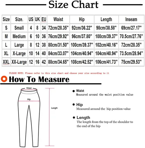 Miniatura 3 de Pantalones navideños talle Alto Mujer mallas gruesas Lana Pantalones Largos Cálidos Pantalones Chándal de Cintura