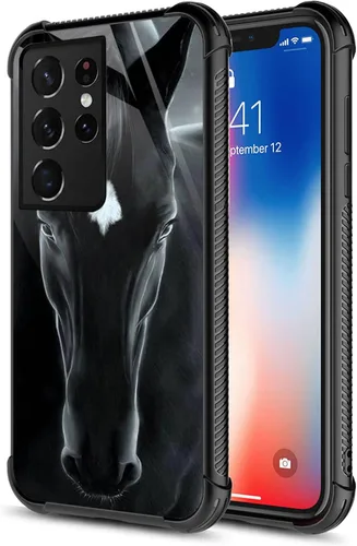 Miniatura 84 de CARLOCA Funda compatible con Samsung Galaxy S20, familia de jirafas divertidas en blanco y negro, para niñas y mujeres, diseño gráfico de moda, a