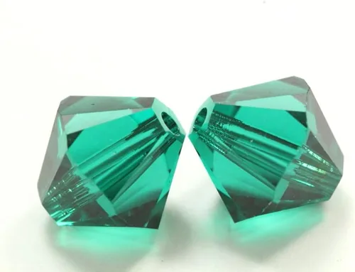 Miniatura 25 de 100 piezas auténticas Preciosa de 3 mm (0,12 pulgadas) cuentas sueltas de cristal bicono facetado pequeño amatista púrpura compatibles con cristales