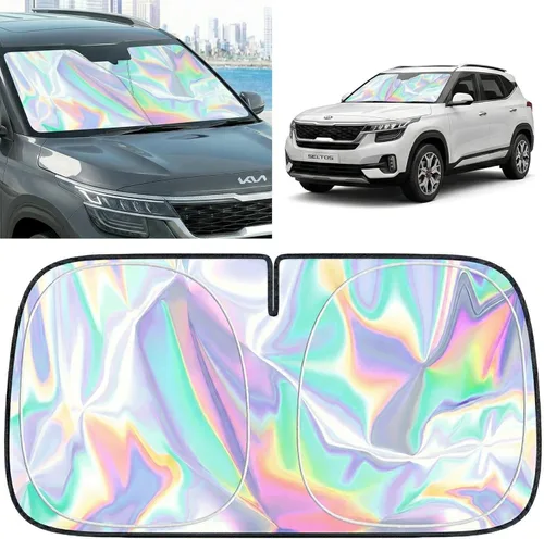 Miniatura 132 de Parasol para parabrisas Honda HR-V 2023-2025 – Cubierta plegable para parabrisas para accesorios HRV Protege el coche de los rayos solares