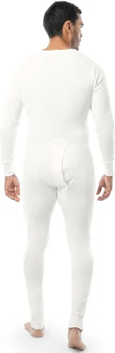 Miniatura 2 de Indera Men's Cotton Rib Knit Union Suit