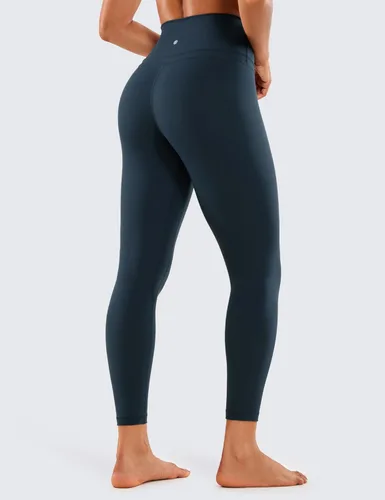 Miniatura 2 de CRZ YOGA - Leggings de yoga con longitud de 78 para mujer, sensación de desnudez, pantalones ajustados con cintura alta, entrepierna de 25 pulgadas