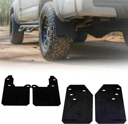 Miniatura 14 de REK GEN Aletas de barro compatibles con Toyota Tacoma Gen3 (2016-2023) - Protectores de barro resistentes para protección todoterreno - Fácil