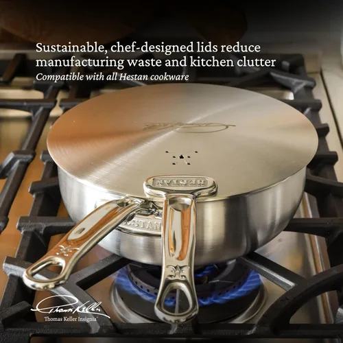 Miniatura 12 de Thomas Keller Insignia by Hestan - Juego de utensilios de cocina de acero inoxidable de 7 piezas, compatible con placa de inducción
