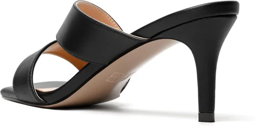 Miniatura 7 de NUMALEO Sandalias de tacón medio con punta abierta para mujer, estilo casual, elegante, tacón medio, 2.5 pulgadas