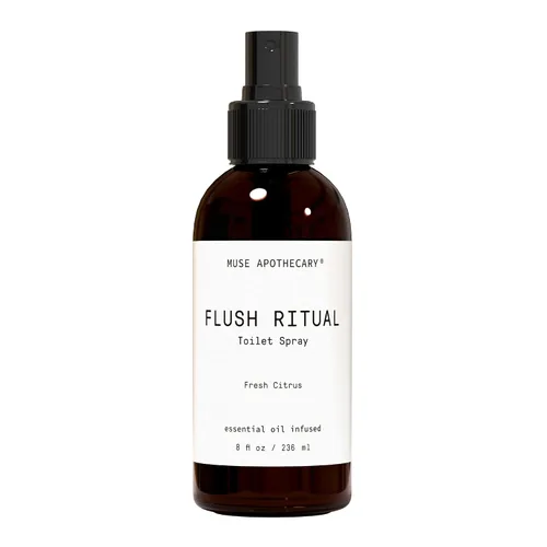 Miniatura 50 de Muse Apothecary Flush Ritual - Aerosol para inodoro aromático y refrescante, usar antes de ir, 2 onzas, infundido con aceites esenciales naturales