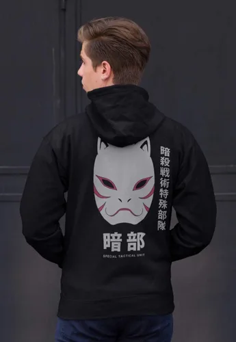 Miniatura 5 de Ripple Junction Naruto Shippuden Anbu OPS - Sudadera con capucha para adulto