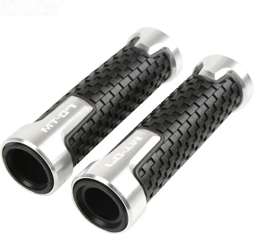 Miniatura 10 de 7/8 ''0.866 in motocicleta goma mano agarre barra manillar para Yamaha MT07 FZ07 Mt-07 Fz-07 2014 2015 2016 2017 2018 2019