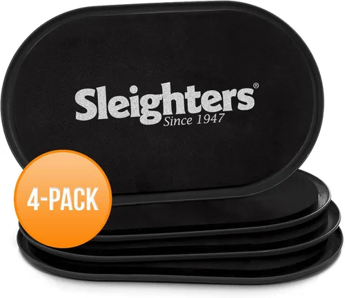Deslizadores de alfombra – Deslizadores móviles reutilizables de 9.5 x 5.75 pulgadas para alfombras – Almohadillas de muebles para objetos pesados y