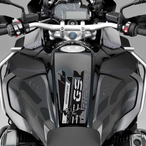 labelbike - Adhesivo 3D para motocicleta, protección y decoración en resina compatible con BMW R 1200 GS Adventure 2013-2018