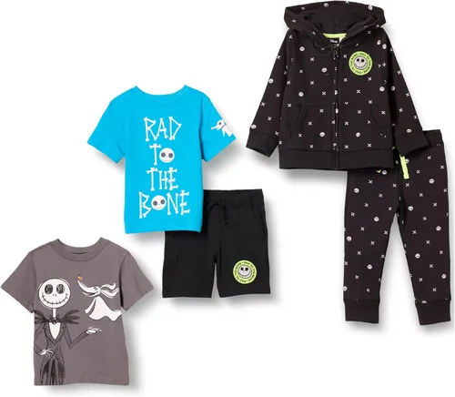 Miniatura 12 de Amazon Essentials Disney Marvel Star Wars Conjuntos de ropa para niño y niño pequeño (anteriormente Spotted Zebra), paquete de 5