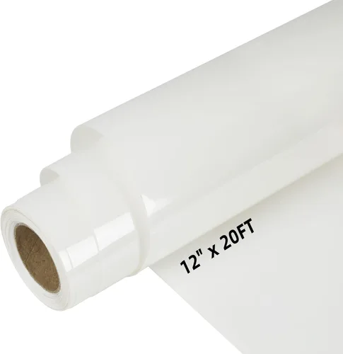 Miniatura 13 de guangyintong Rollos de vinilo de transferencia de calor de soplo negro, vinilo 3D de 12 pulgadas x 20 pies para planchar, para camisetas, vinilo HTV