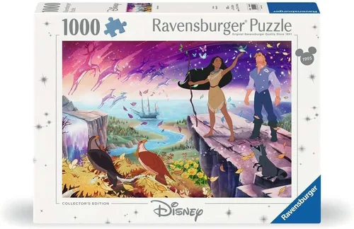 Ravensburger Disney 12000243 Pocahontas - Rompecabezas de 1000 piezas para adultos - 12000243 - Herramientas hechas a mano, fabricado en Alemania,