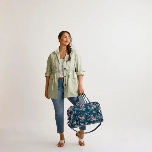 Miniatura 7 de Vera Bradley Bolsa de viaje Grand Weekender de algodón