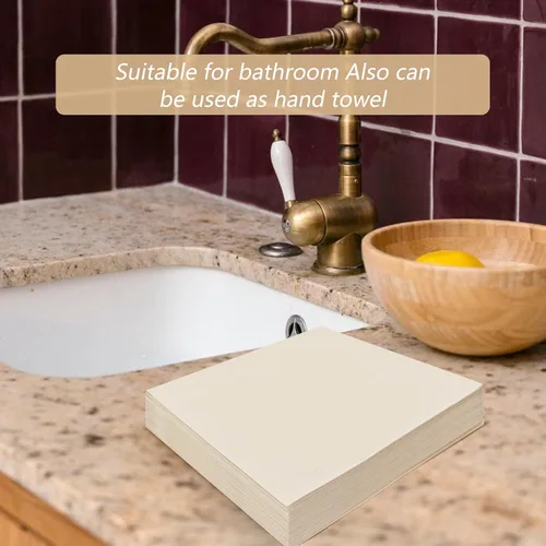 Miniatura 7 de 300 unidades de servilletas blancas lechosas para bebidas, servilletas de cóctel blancas lechosas de 2 capas, servilletas desechables para fiesta