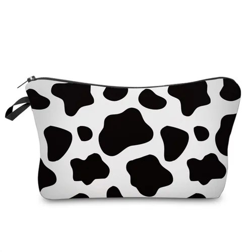 Miniatura 14 de FITINI Bolsa de maquillaje de aguacate de viaje, pequeña bolsa organizadora de cosméticos portátil para mujeres y niñas, con cremallera