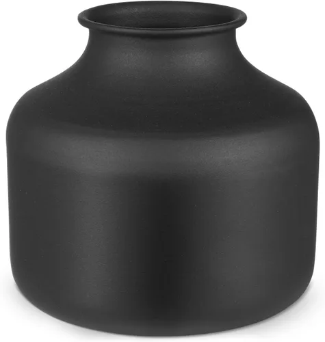 Happyyami Florero de metal mate seco para flores, arreglo floral, soporte para macetas, floreros de brotes de flores, maceta para el hogar, mesa,