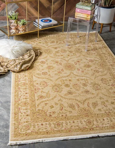 Miniatura 17 de Unique Loom Edinburgh Collection - Alfombra clásica oriental tradicional francesa con diseño floral inspirado en el campo