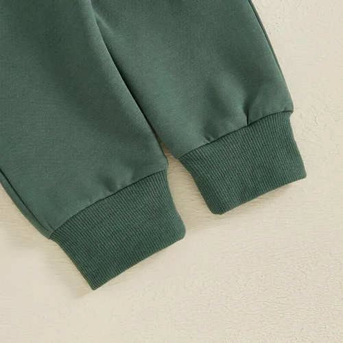 Miniatura 169 de BemeyourBBs Conjunto divertido de sudadera y pantalones de manga larga con letras divertidas para bebé niño y niño