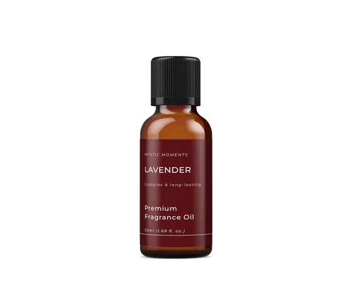 Miniatura 2 de Mystic Moments Aceite de fragancia de lavanda de 1.7 fl oz Aroma floral herbario calmante Aroma relajante y calmante para velas, jabón