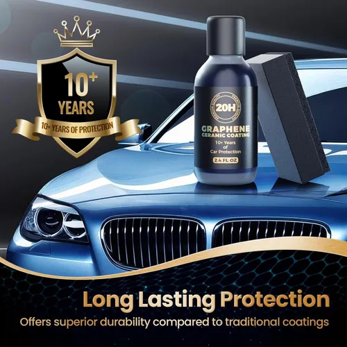 Miniatura 6 de 20H Advanced Nano Graphene Ceramic Coating para automóviles 2.4 fl oz (protección de más de 10 años), tecnología UV única y kit de revestimiento