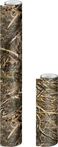 Miniatura 27 de Mossy Oak Patrones de Caza en Rollo de Camuflaje Mate, Envoltura de Vinilo Autoadhesiva, DIY (48"x12", Break-Up Country)