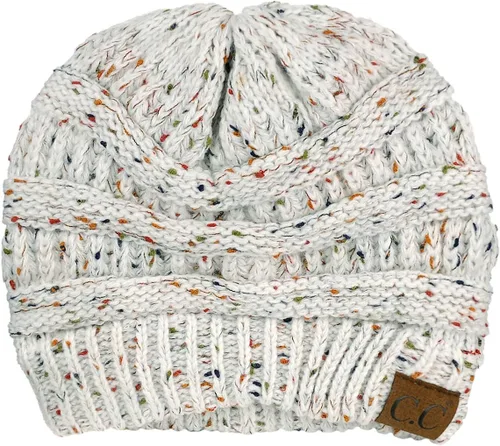 Miniatura 490 de C.C Trendy Warm Chunky Soft Stretch Cable Knit Beanie