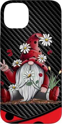 Miniatura 15 de Red Gnome Hippie Daisy Flowers Gnome Ladybugs - Christmas Case for iPhone 17