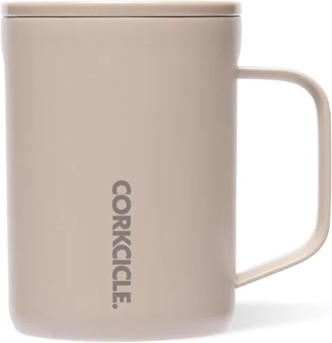 Miniatura 17 de Corkcicle Taza de Café Clásica - Acero Inoxidable con Triple Aislamiento para Viajes - Tapa Inastillable - Mantiene la Bebida Caliente por Más de 3