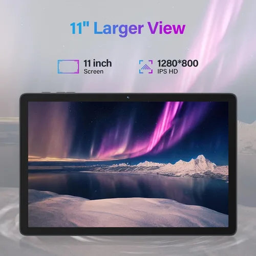 Miniatura 3 de Tablet Android 15 de 11 pulgadas 2025 Última actualización 16 GB RAM 128 GB ROM 1 TB Expandion 5G WiFi celular 21MP doble cámara Octa-core MTK8786.