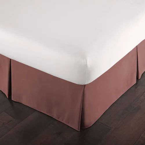 Miniatura 11 de Southshore Fine Linens VILANO Springs faldón para cama plisada, 15 pulgadas, Microfibra, Blanco brillante, gemelo