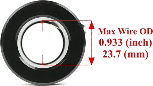 Miniatura 2 de TEMCo - Buje pelacables para cable THHN o XHHW de 500 MCM CU THA073