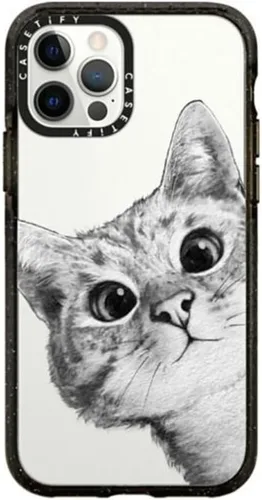 Miniatura 17 de Funda CASETiFY Impact Case para iPhone 12 / iPhone 12 Pro - Aries Moross - Sticker - Negro Transparente