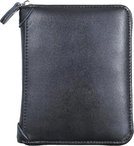 Miniatura 2 de Yuhan Pretty Cartera grande de cuero para pasaporte con 42 ranuras para tarjetas de crédito