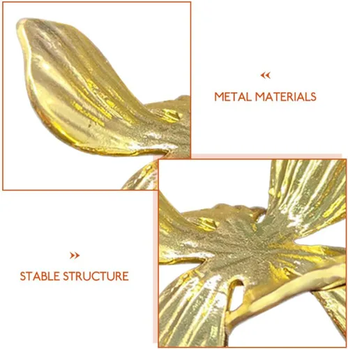 Miniatura 9 de FOMIYES 2 unids tetera base base base de cristal base esfera soporte de bola de cristal de metal soporte de exhibición de esfera soporte de bola