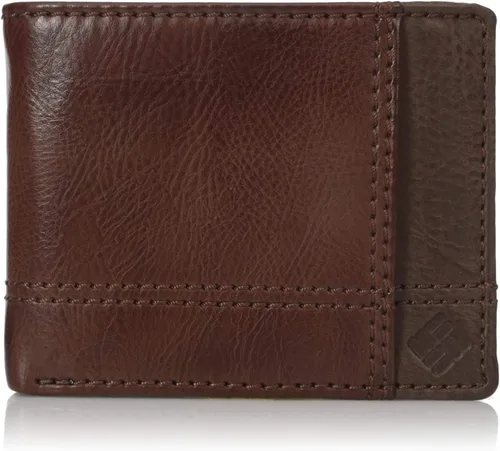 Columbia Billetera de cuero para hombre | Traveler