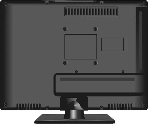 Miniatura 6 de Supersonic SC-1520VTV TV 15.6 pulgadas Smart AC/DC LED TV alimentado por VIDAA, 1080p, WiFi, altavoces incorporados, USB, 3 x HDMI ARC, para cocina