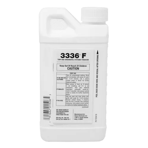 Miniatura 2 de Nufarm Fungicida sistémico de amplio espectro 3336F para jardines y césped, 1pt