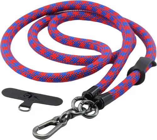 Miniatura 8 de Cordón cruzado para teléfono celular, correa de muñeca alrededor del cuello para la mayoría de teléfonos inteligentes, auriculares, llavero