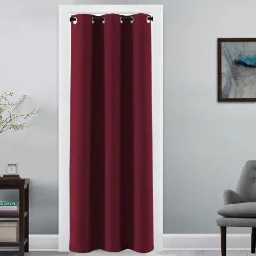 Miniatura 140 de H.VERSAILTEX - Cortinas blackout con aislamiento térmico y ojales en la parte superior, para patios, puertas correderas y división de habitaciones
